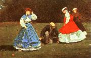 Winslow Homer The Croquet Game china oil painting artist